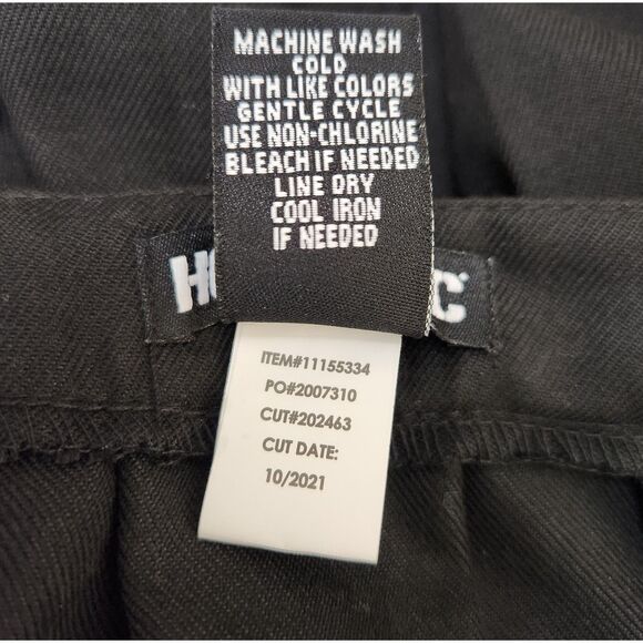 Pleated Mini Skirt Nautical Black White Hot Topic Size L Coastal Cute Goth - Picture 5 of 6